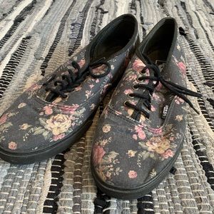Floral printed VANS